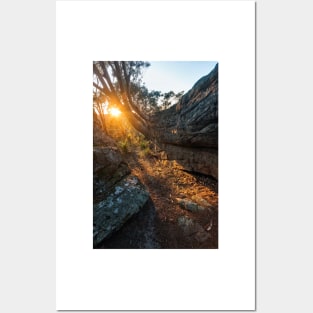 Sunrise on Blackwall Mountain on NSW Central Coast Posters and Art